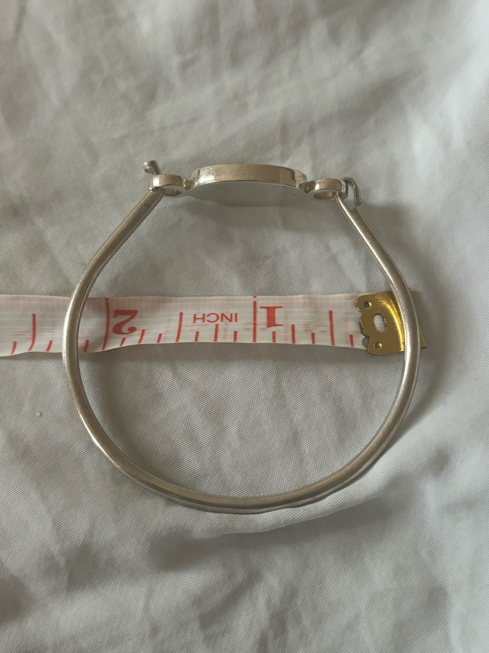 Vintage Inital 925 Silver Bracelet - Picture 3 of 5